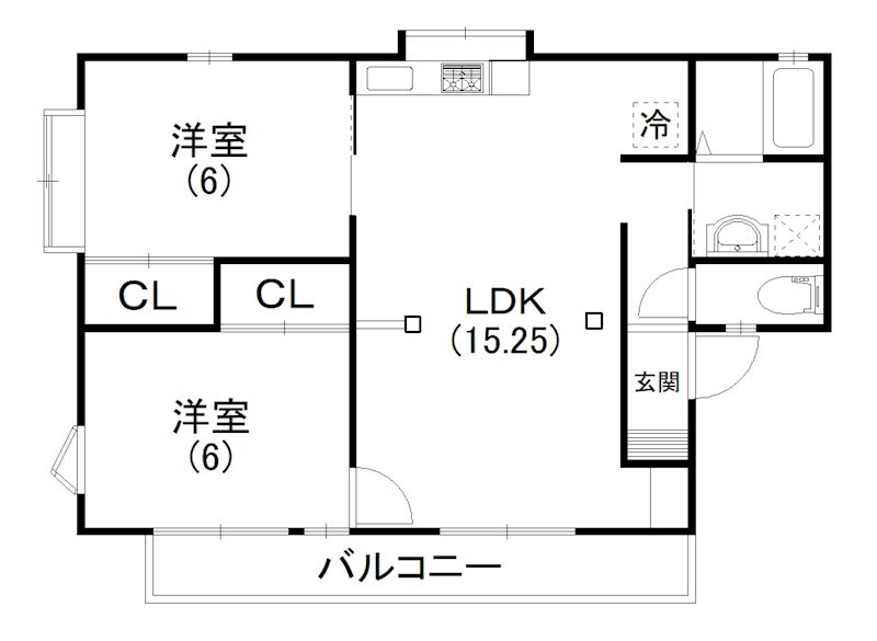 ガーデンハイムⅡ 間取り図