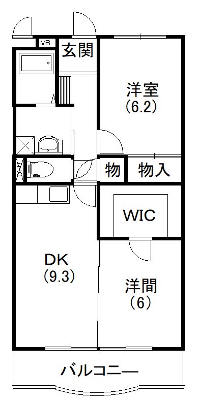 エルドミール 間取り図