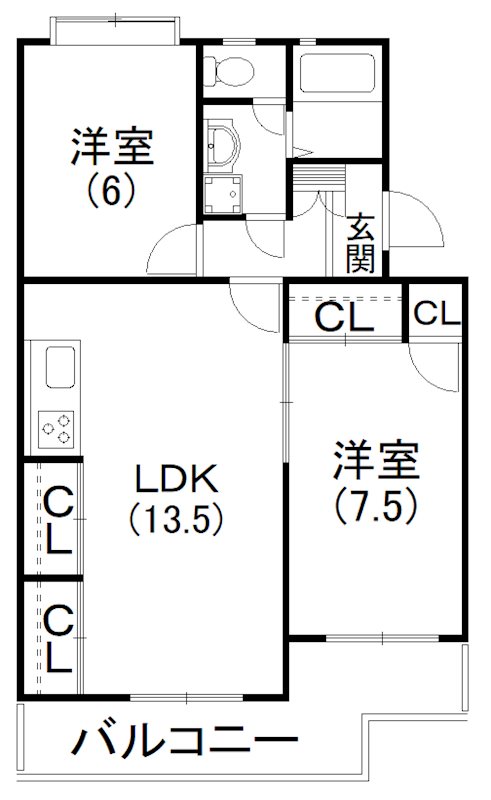 エルセリート神宮 間取り図