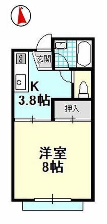 ドミールヨシダ 間取り図