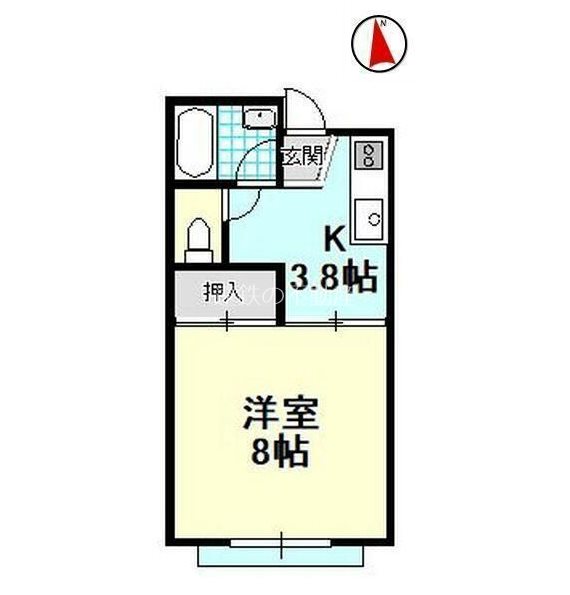 ドミールヨシダ 間取り図
