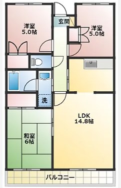 プロムナードM 間取り図