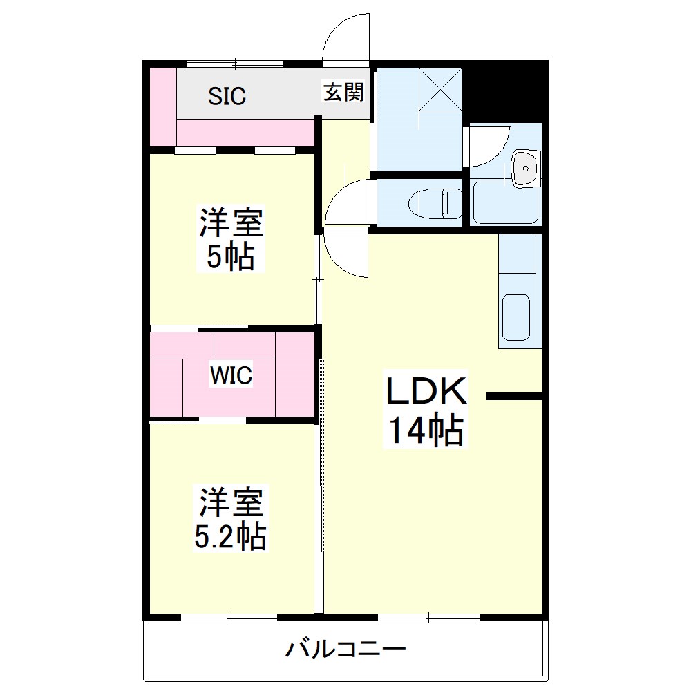 キャトルセゾン 間取り図