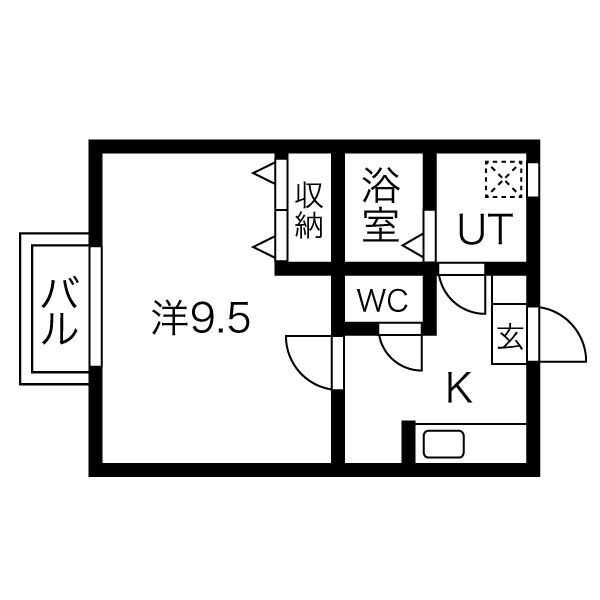カズⅢ 間取り図