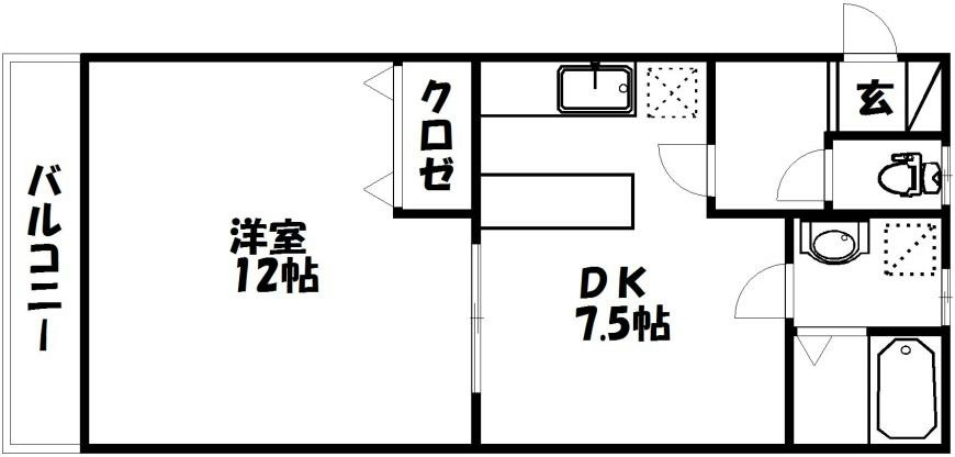 コンフォール 間取り図