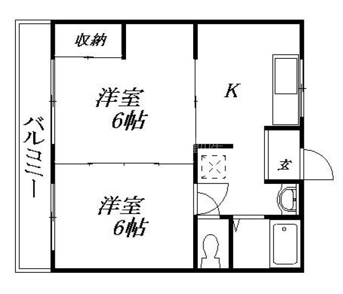 A-life南浅田 間取り図