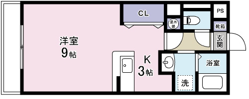 ウインディ・レイ 105号室 間取り