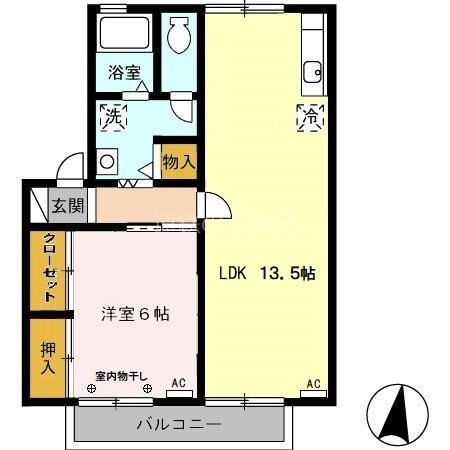 エストハウス 間取り図