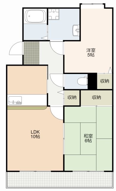 ビックメゾン  間取り図