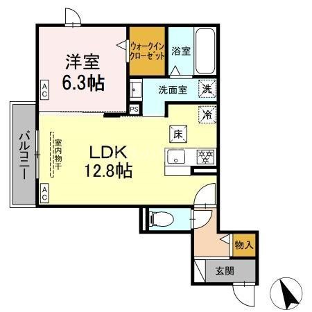 プランドール 間取り図