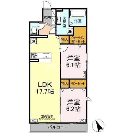 プランドール 間取り図