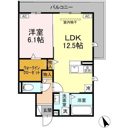 プランドール 間取り図