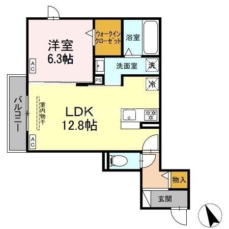 プランドール 間取り図