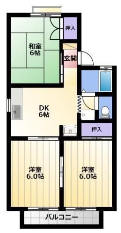 21センチュリーハウス3棟 間取り図