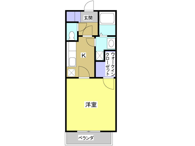 TRINITY 間取り図