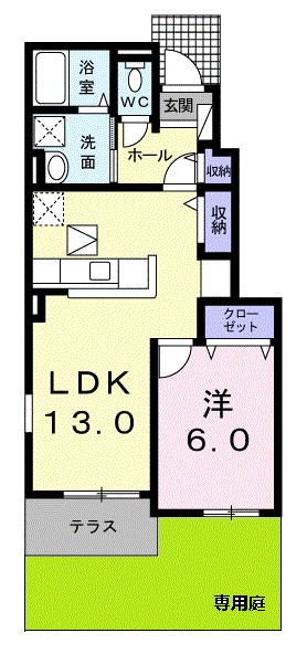 アニューサンリット 間取り図