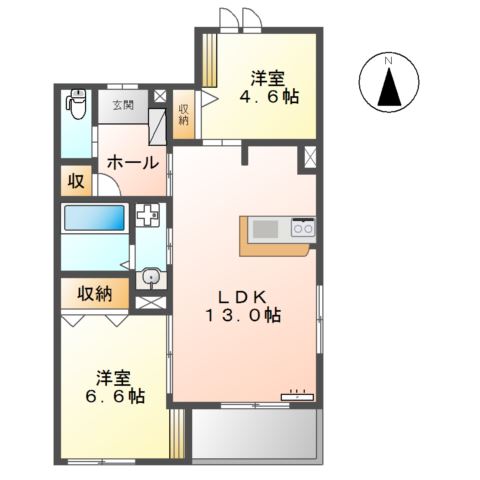 ヴァンベール 間取り図