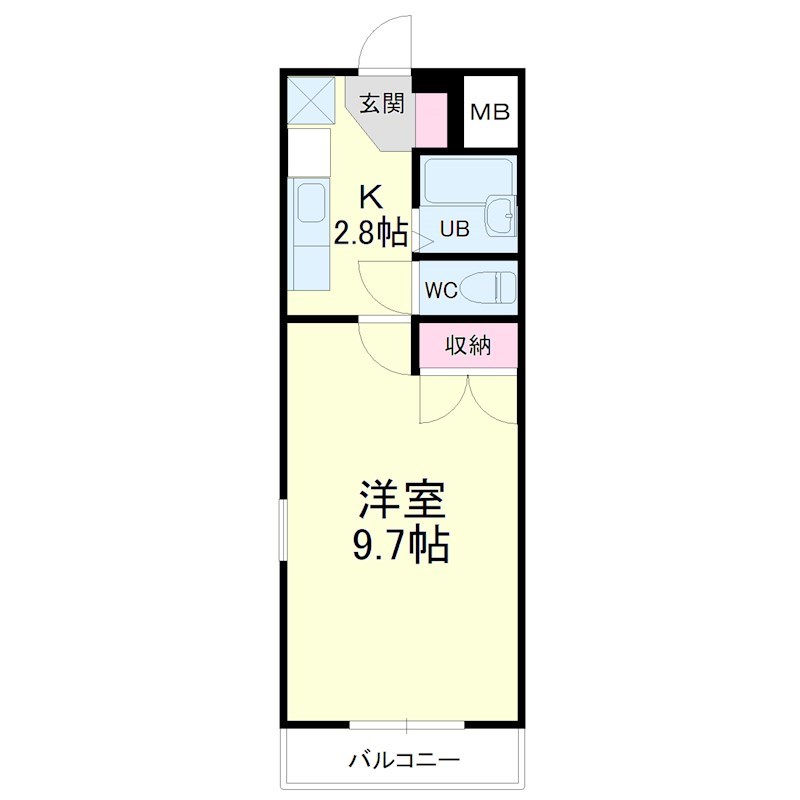 ジョイレジデンス 間取り図