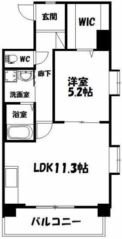 ヴィーブル住吉 間取り図