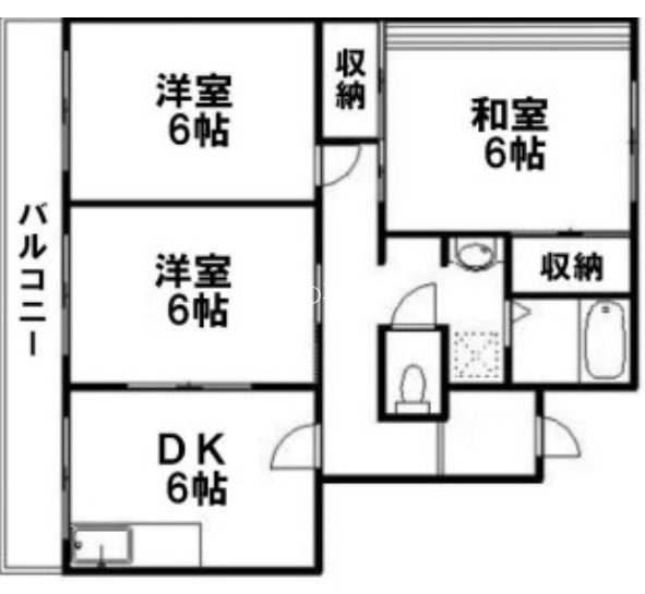 クリサンテＡ 間取り図