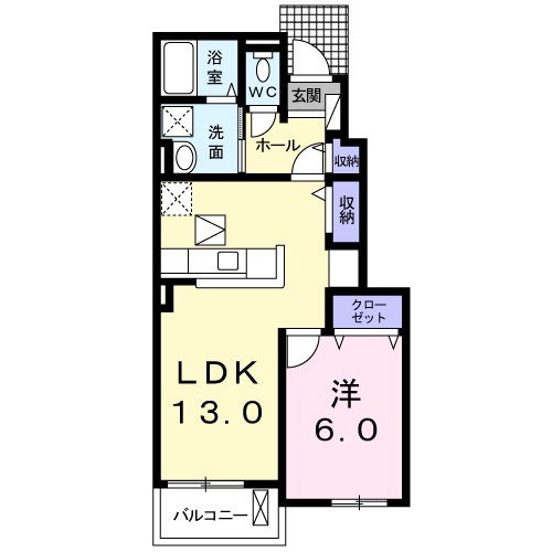 ゼファー 間取り図