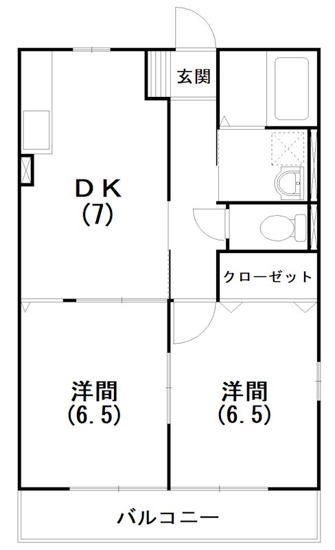 ティアラⅢ 間取り図