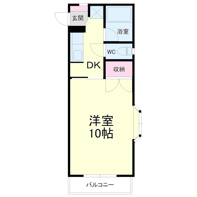メゾン池の沢 間取り図