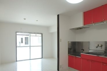 マンション城の台 リビング