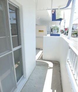 マンション城の台 ベランダ