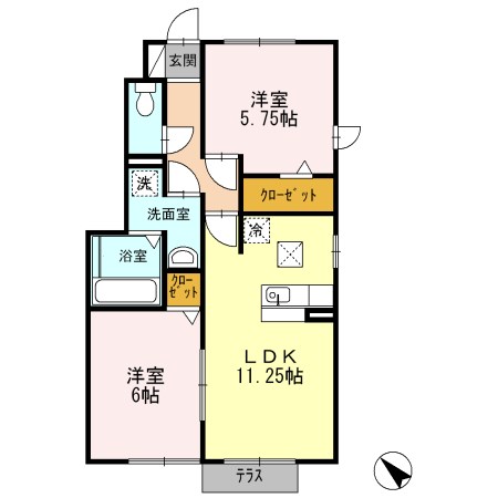 セプテンベール 間取り図