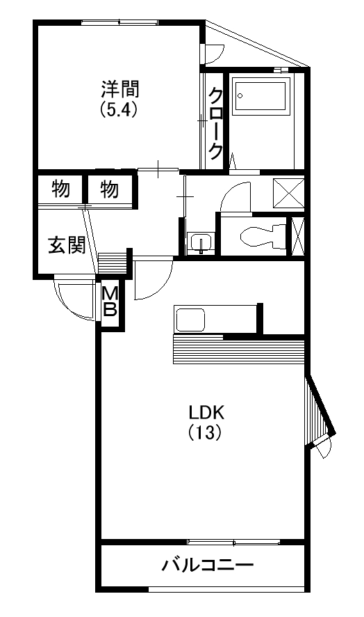 マーサ和地山 間取り図