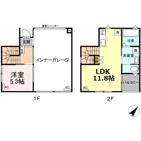 G-Liberte 1 間取り図