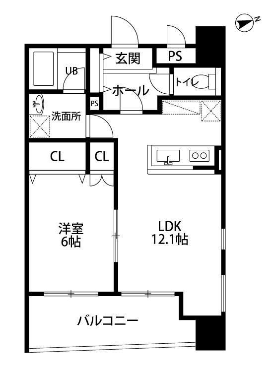 TRIBUTE元浜 間取り図