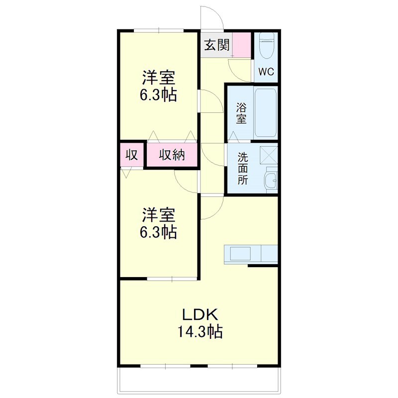 オリーブ 間取り図