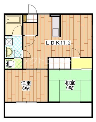 アビタ美吉Ⅵ 間取り図
