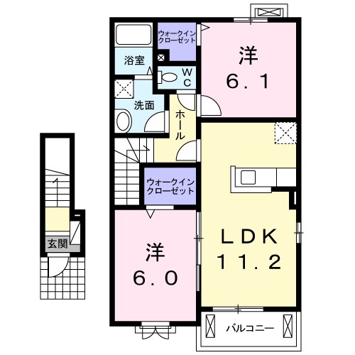 ピフレ 間取り図