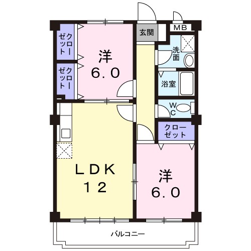ゆーゅ 間取り図