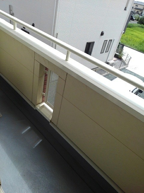 サンパール ベランダ