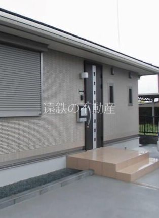 白鳥町借家 玄関