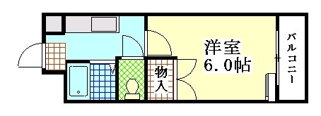 ジュネス３５ 間取り図