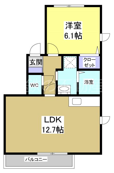 メゾンレグルス 間取り図