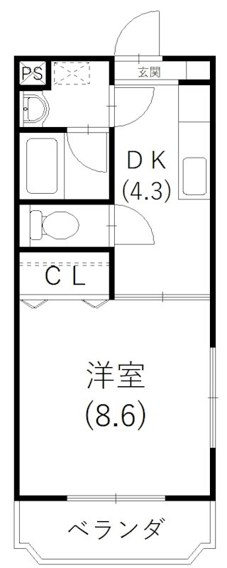 Vivace(ヴィヴァーチェ） 間取り図