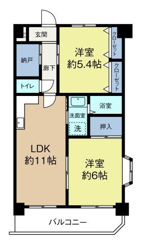 シャングリラ三谷 間取り図