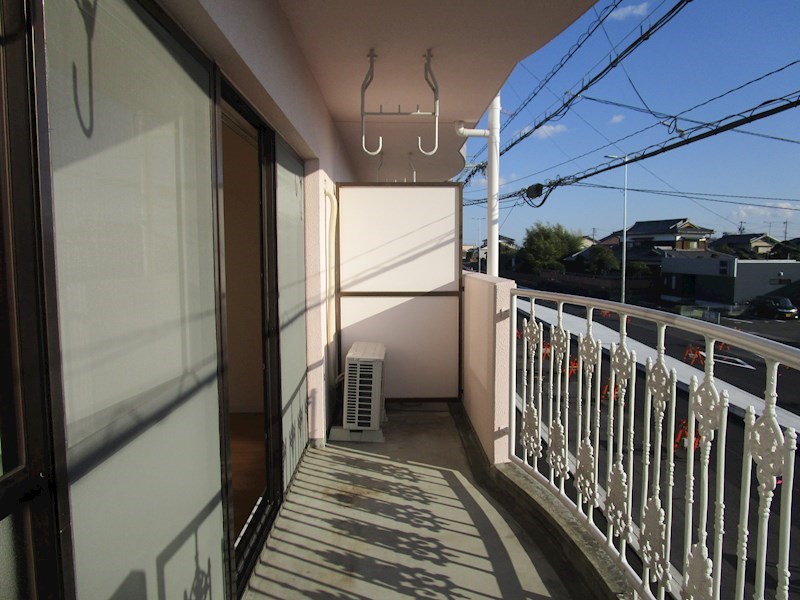 マンション楠通りⅡ ベランダ