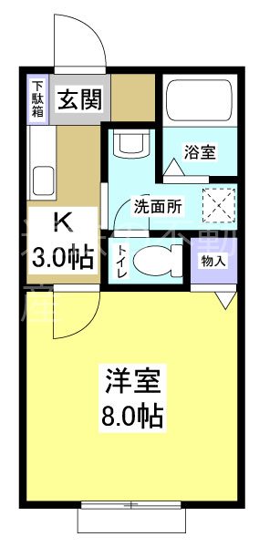 フレアコート 間取り図
