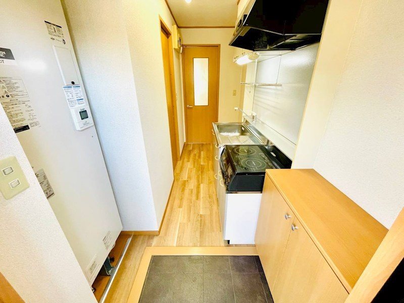 フレアコート 玄関