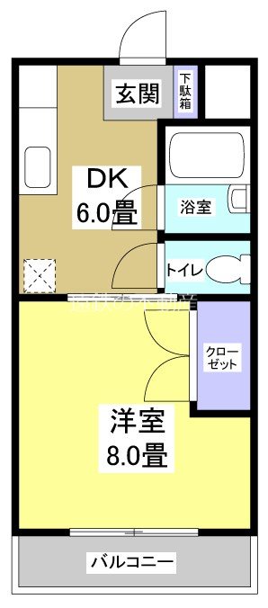 シンフォニー  間取り図