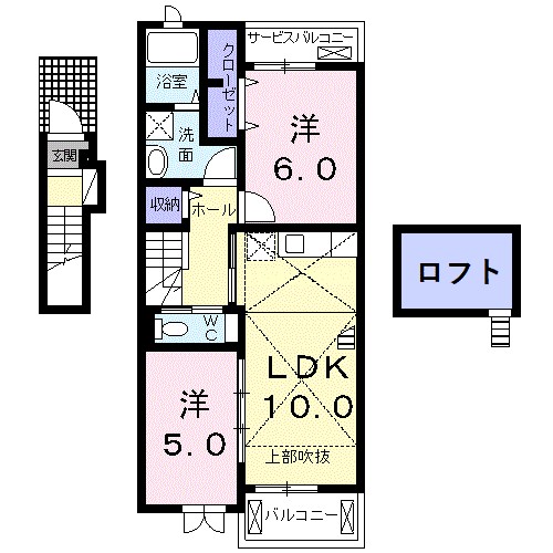 Ｊ　スタジアム　フロント 間取り図