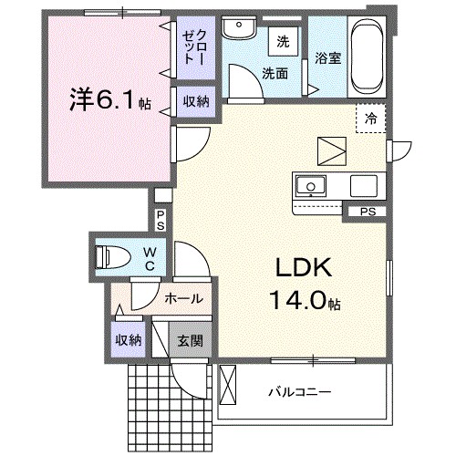 マ　カシェット 間取り図
