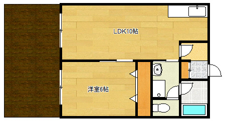 クレアール 間取り図
